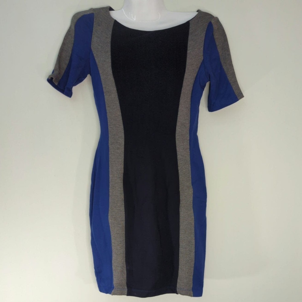 Bailey 44 Women's Color Block‎ Short Sleeves Dress XS